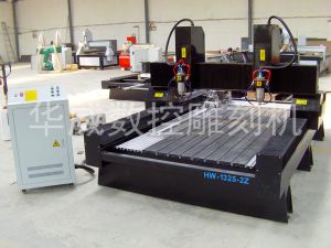 周口鹿邑县双头立体多功能石材雕刻机HW-1325-2Z
