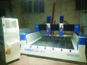 周口鹿邑县HW1825双头重型石材雕刻机
